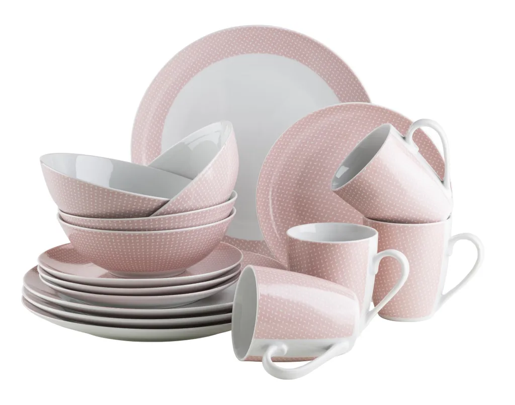 Geschirr-Set, Porzellan Geschirr-Set, Porzellan Kitchen Time II Mäser