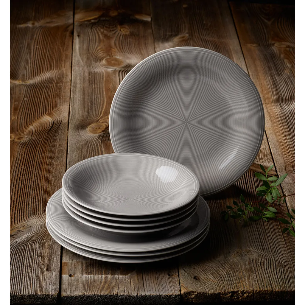 LIKE. BY Villeroy & Boch Color Loop Stone 8tlg Tafelset Tafelservice Geschirrset – Bild 7