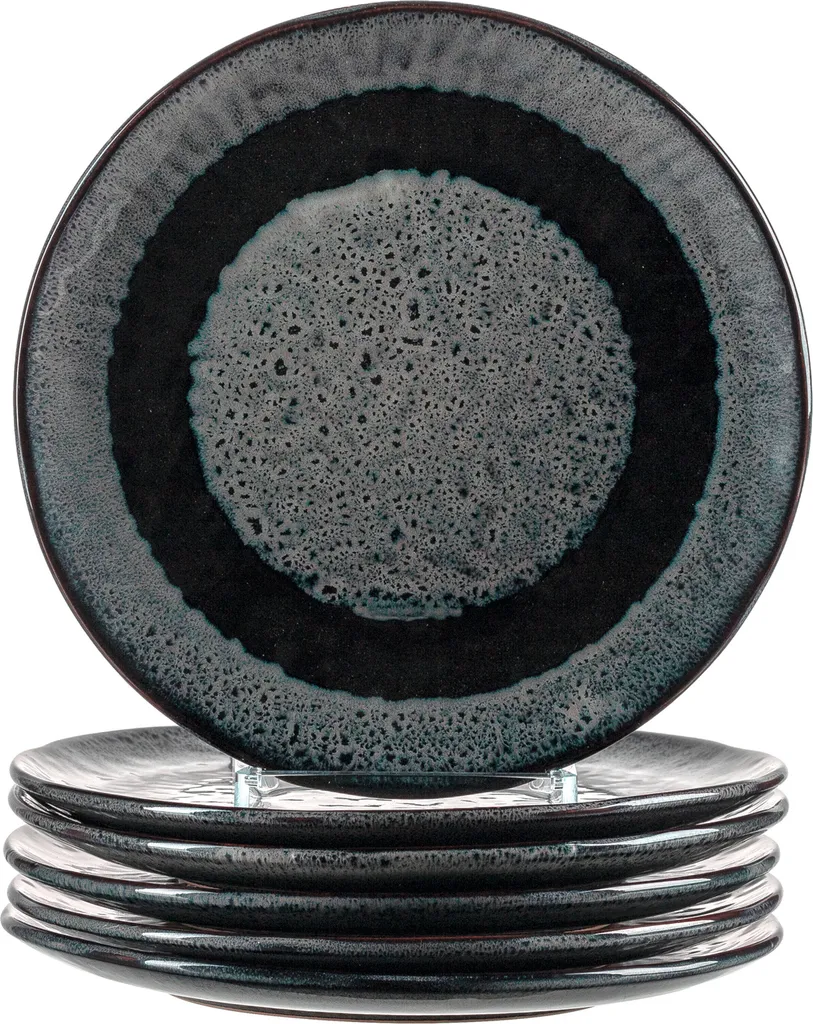 Leonardo Keramikgeschirr-Set Matera 24tlg. Grau, 026060 – Bild 3