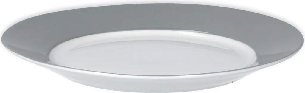 Van Well Kombiservice 30-tlg. Für 6 Personen Serie Vario Porzellan - Farbe Wählbar, Farbe:grau – Bild 4