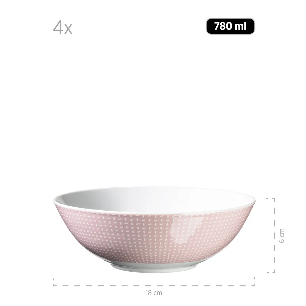 Geschirr-Set, Porzellan Geschirr-Set, Porzellan Kitchen Time II Mäser – Bild 3