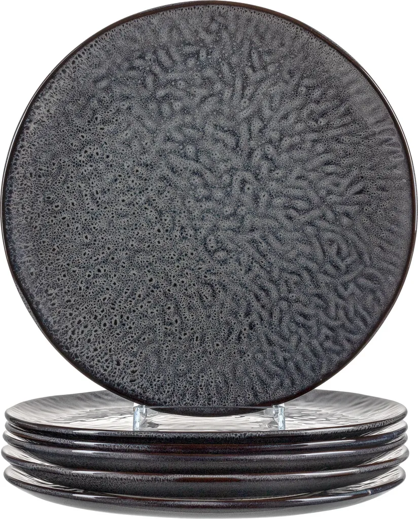 Leonardo Keramikgeschirr-Set Matera 18tlg. Grau, 026055 – Bild 2