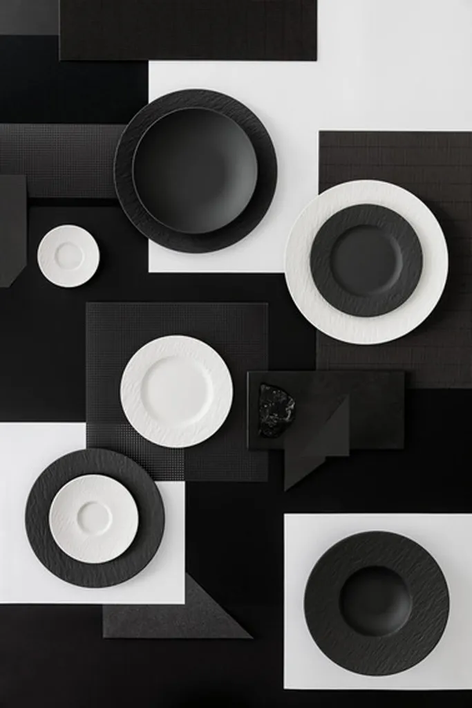 Villeroy & Boch Manufacture Rock Kombiservice 18-teilig Schwarz – Bild 4