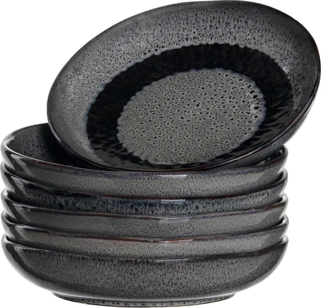 Leonardo Keramikgeschirr-Set Matera 24tlg. Grau, 026060 – Bild 4