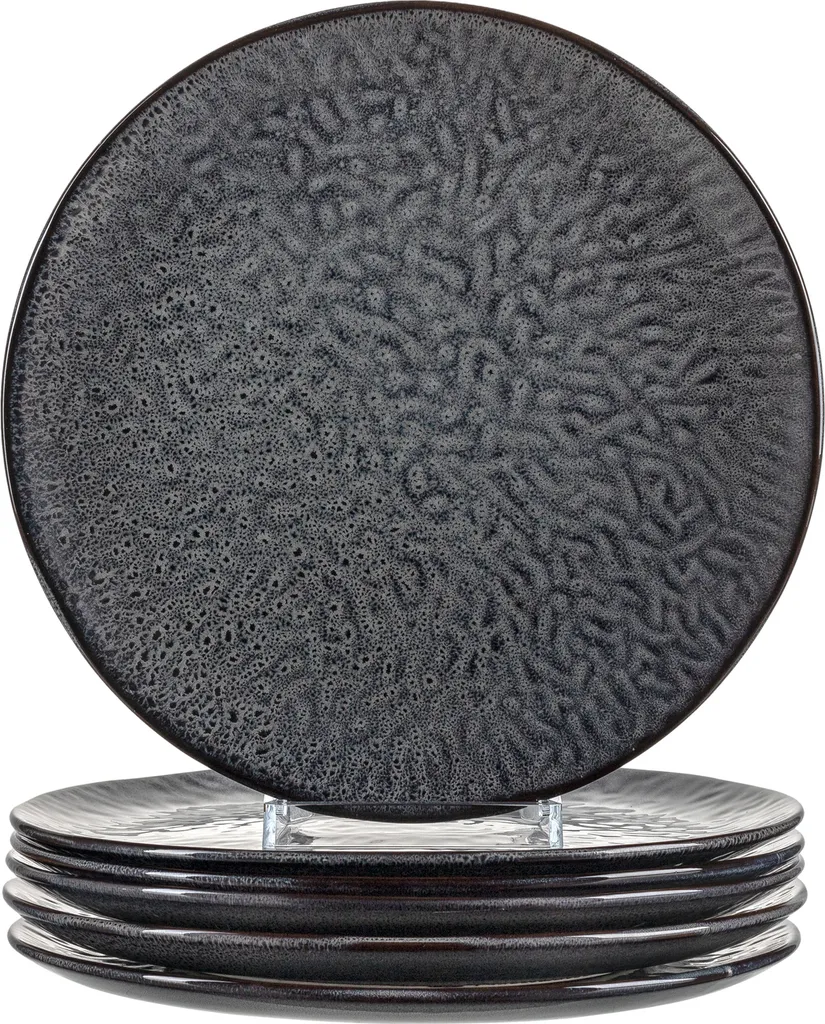 Leonardo Keramikgeschirr-Set Matera 24tlg. Grau, 026060 – Bild 2