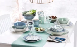 Kombiservice 30 Tlg. Weekend Blau