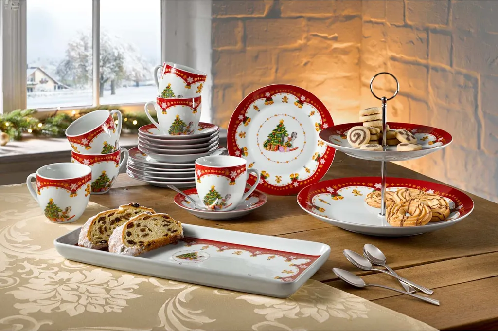 Van Well 18tlg. Kaffeeservice 'Weihnachtszauber' – Bild 7