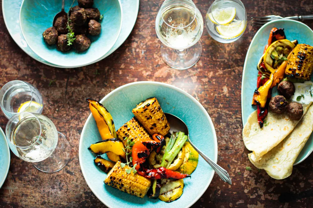 Mäser 931975 Kombiservice Frozen Für 4 Personen, Steinzeug, Grün (1 Set, 16-teilig) – Bild 7