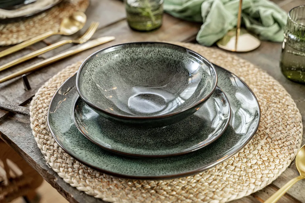 Sänger SÄNGER Steingut Geschirrset Kopenhagen, Tafelservice 12 Teilig Für 4 Personen – Bild 8