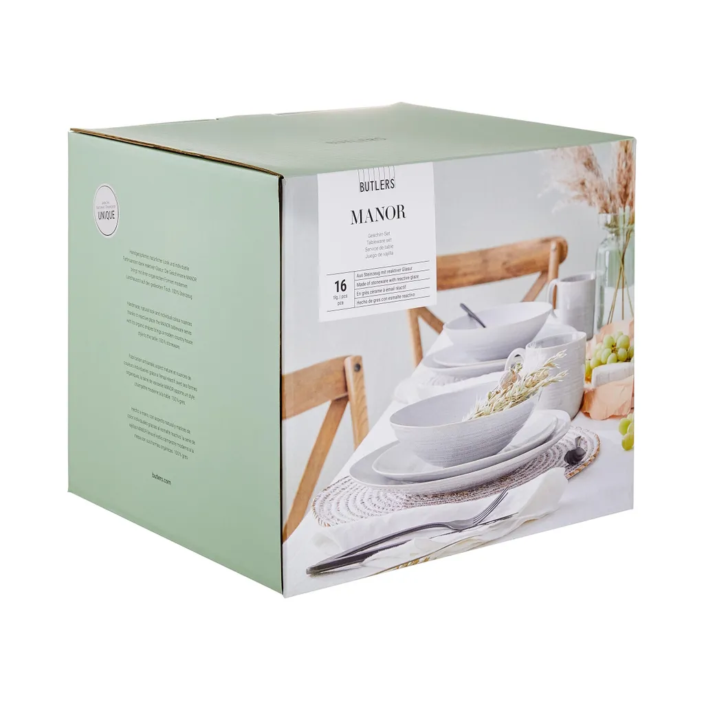 BUTLERS MANOR Geschirr-Set 16-tlg. – Bild 9