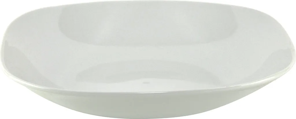 Tafelservice Atrium 12tlg. Für 6 Personen Porzellan Weiß Geschirr Essteller Suppenteller Teller – Bild 3